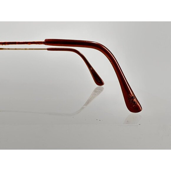 Laura Ashley Vintage Samantha Gold Tone Oval Eyeglasses 50-19-135 (M) - Picture 7 of 14